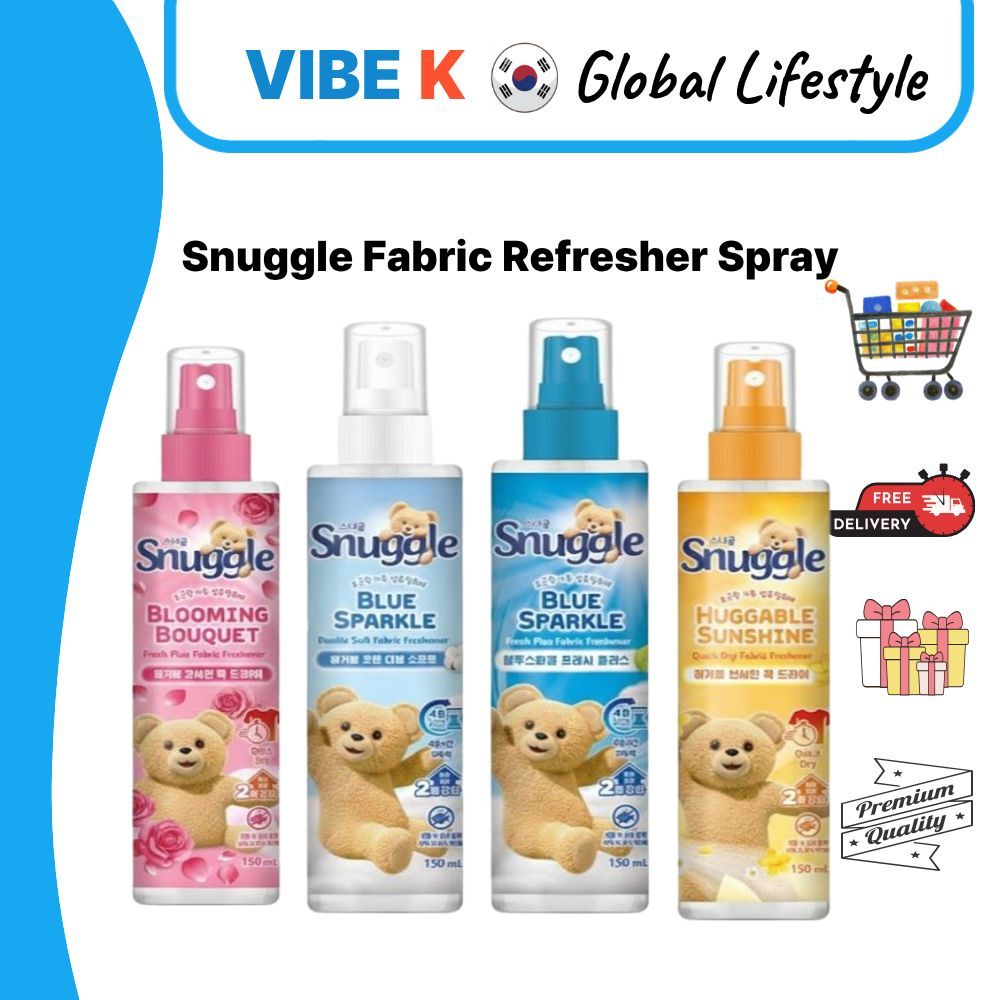 Snuggle Fabric Refresher Spray 150ml 4ประเภท/ระงับกลิ่นกายผ้า