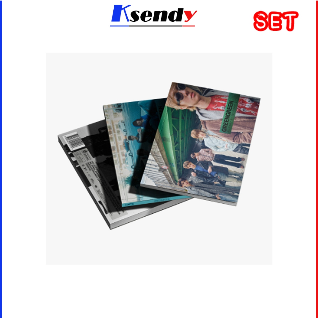 CORTIS 2nd EP Album [ GREENGREEN ] Photobook Ver.(set)