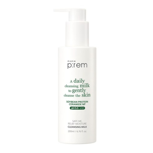 Makeprem Safe Me Relief Moisture Cleanser Milk 200ml, 500ml