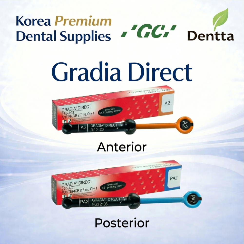 GC Gradia Direct Dental Refill 4g Options
