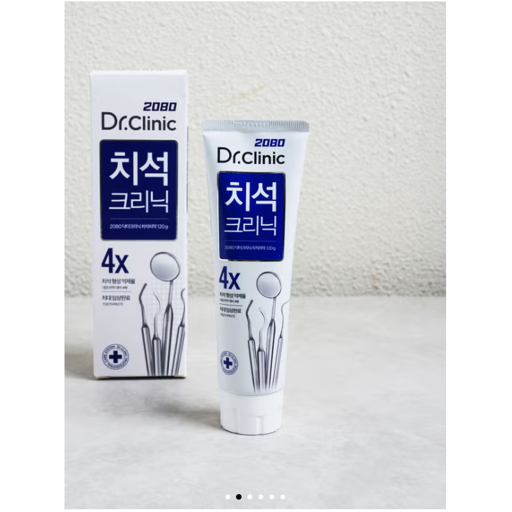 2080 Dr.Clinic Tartar Care Toothpaste 4X (120g)