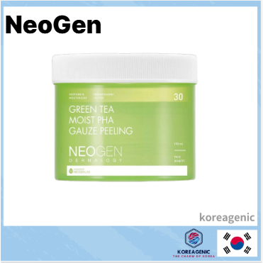 [NeoGen] Green tea humid PHA Gauze Peel 30Pad / Exfoliating, Hydrati