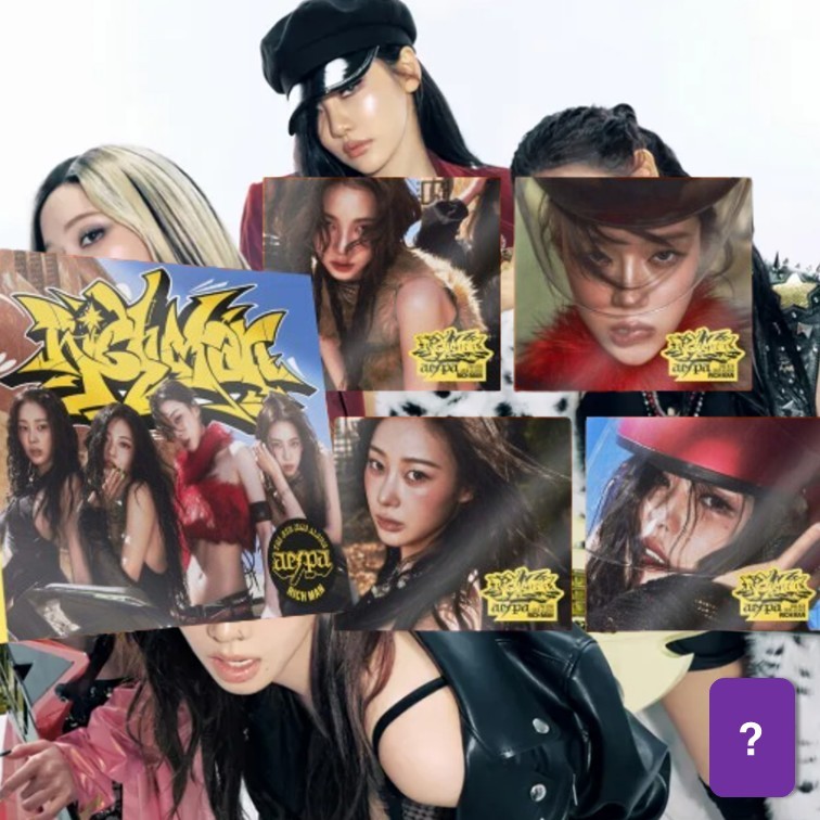 AESPA ALBUM งานสกปรก (เวอร์ชั่นทําลาย)