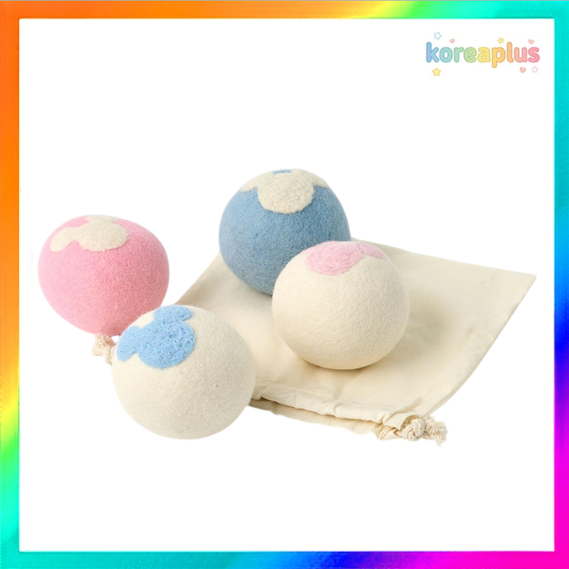 [DISNEY] Wool Dryer Ball 4p Set