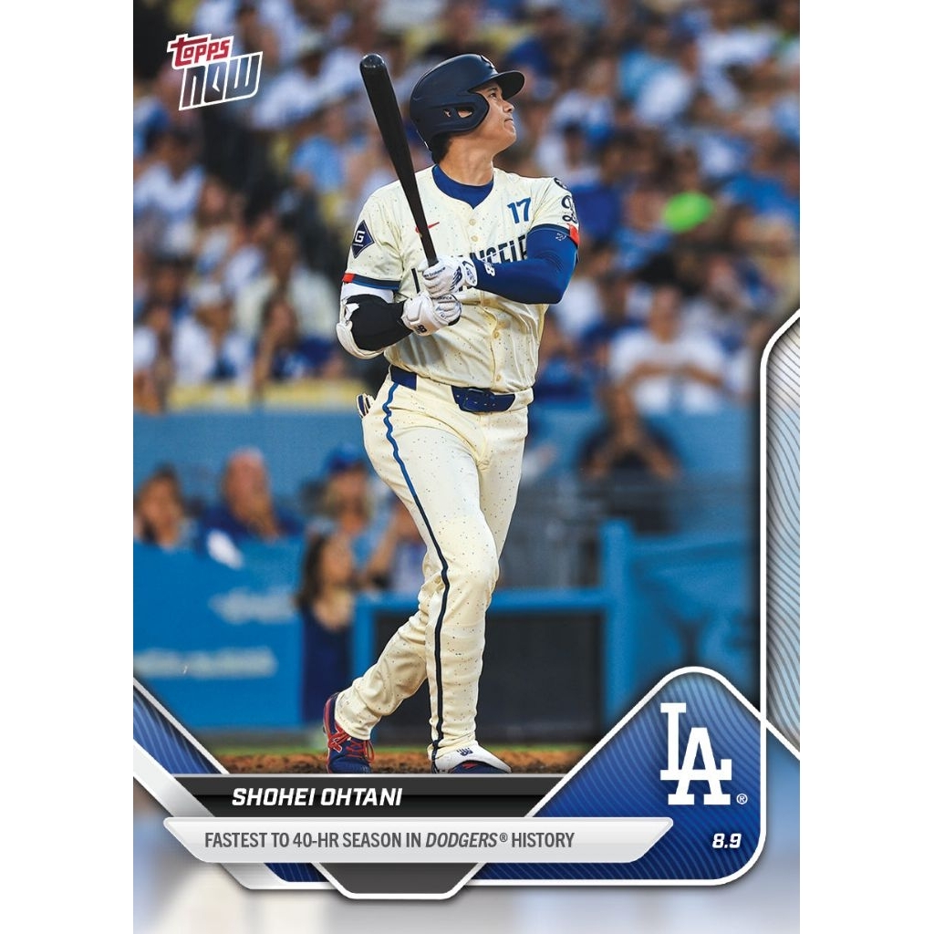 Shohei Ohtani - 2025 MLB Topps NOW - การ์ด 537