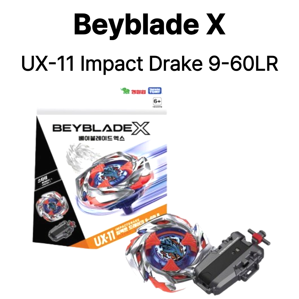 TAKARA TOMY Beyblade X UX-11 Impact Drake 9-60LR