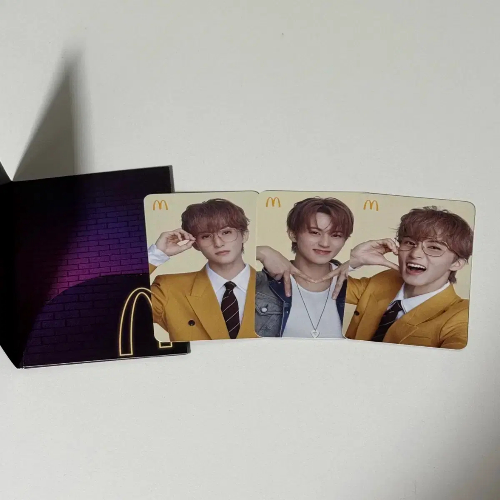 NCT DREAM MARK x MCDONALDS โปรโมชั่น PHOTOCARD SET - 25 SEP