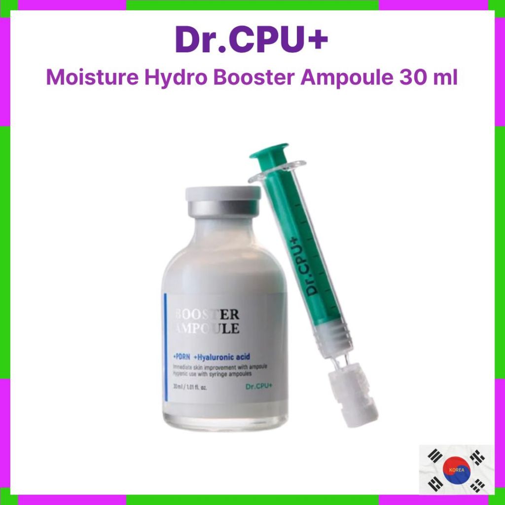 Dr.CPU Moisture Hydro Booster Ampoule 30 ml - Hydrating, Deep Moisturizing & Soothing Skin