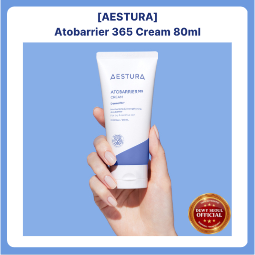 [AESTURA] Atobrier 365 Cream 80ml (100H Moisture, Skin Barrier Repair, Sensitive Skin)