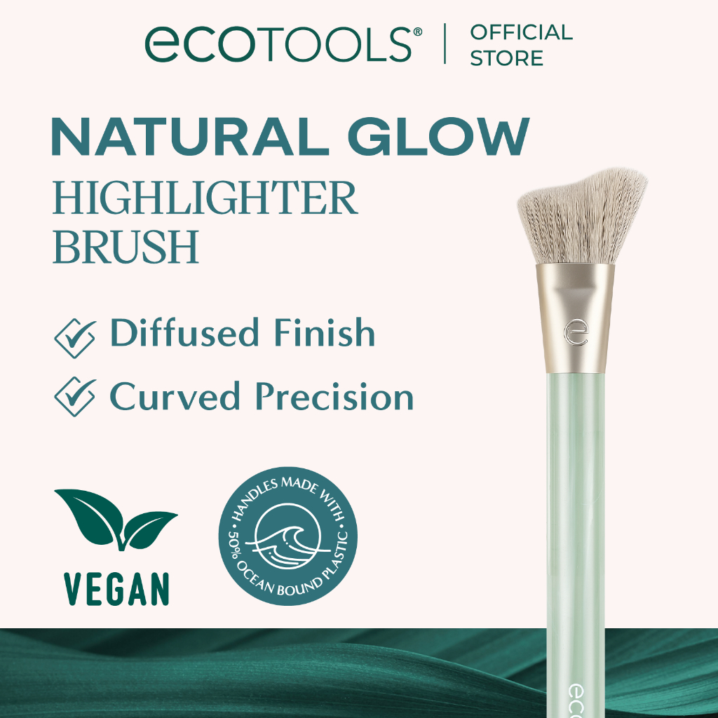 แปรงไฮไลท์โค้ง EcoTools Sea Gems