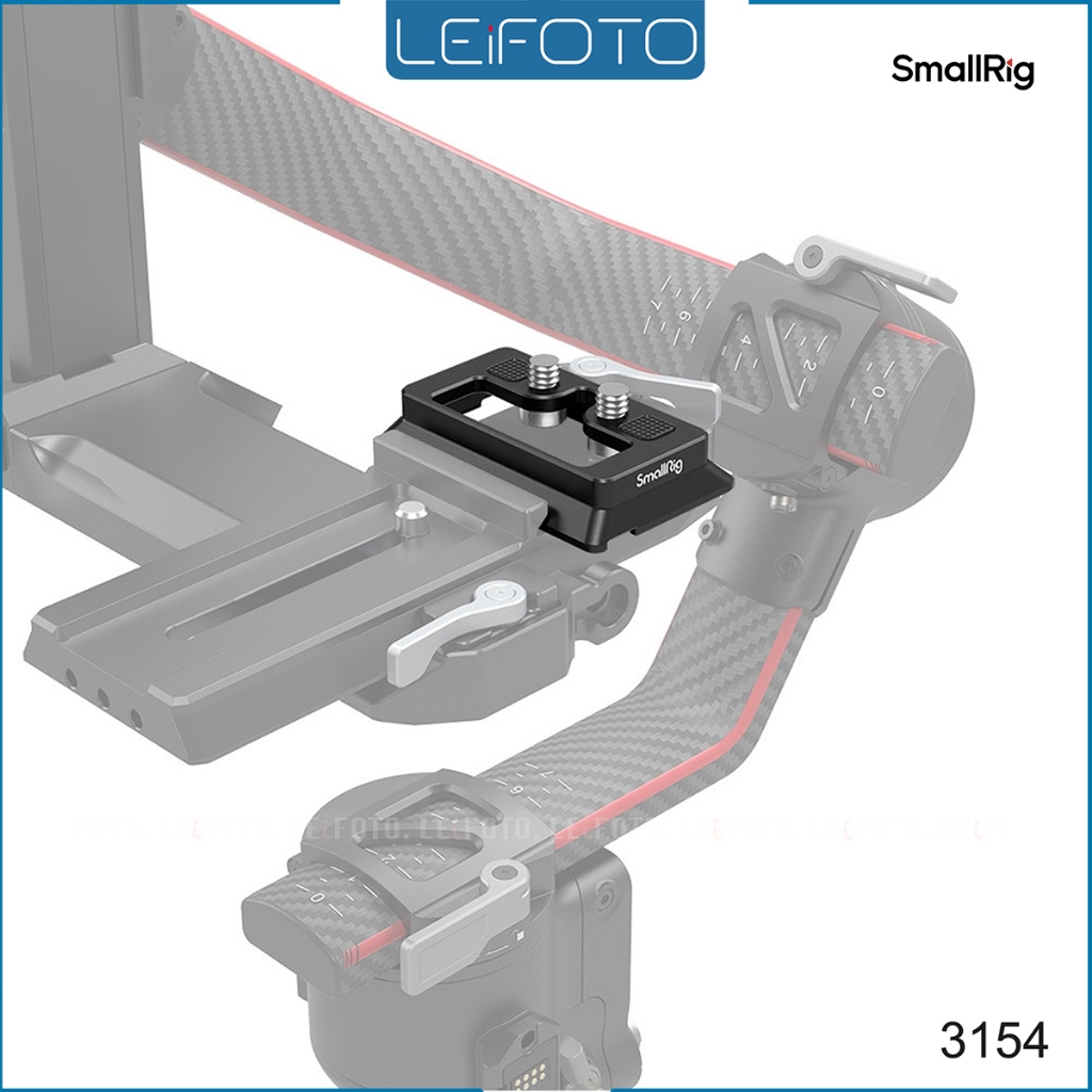 SmallRig Arca-Type Quick Release Plate สําหรับ DJI RS 2 / RSC 2 / RS 3 / RS 3 Pro / RS 4 / RS 4 Pro 