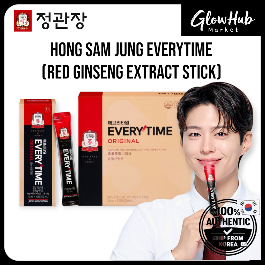 JungKwanJang สารสกัดโสมแดงเกาหลี Everytime Original 30 แท่ง