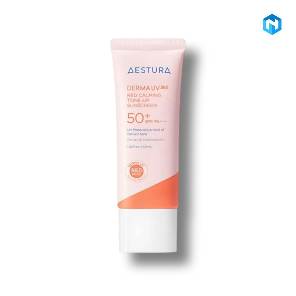 [aestura] Derma UV365 Red Calming Tone-Up Sunscreen 40ml / Calming, Tone-Up by Neilcom