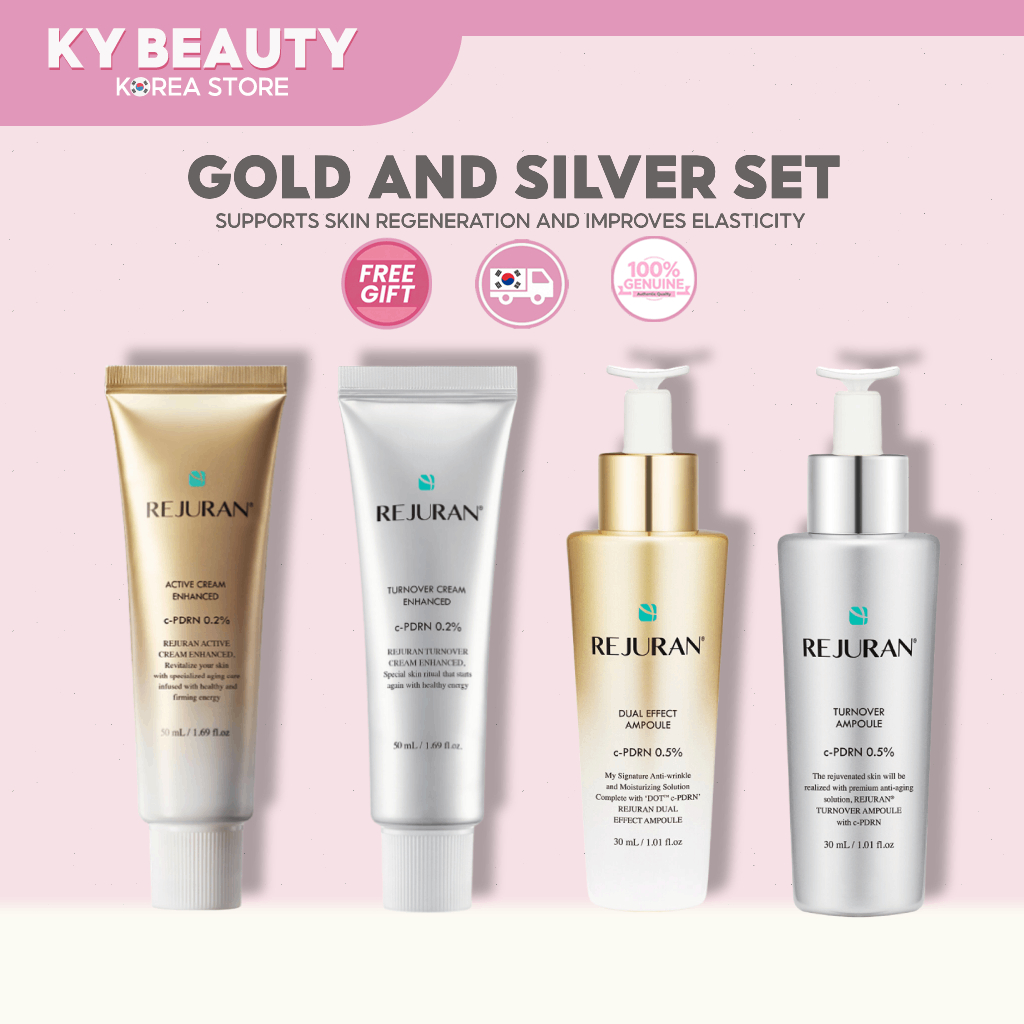 REJURAN PDRN Skincare Turnover Ampoule/Dual Effect Ampoule/Active Cream/Turnover Cream
