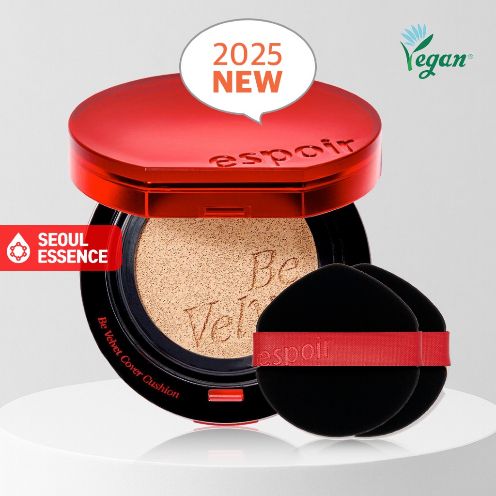 ESPOIR Be Velvet Cover Cushion (รีฟิล) 13g - เบาะกาวพิเศษที่อยู่ยาวนาน 100 ชั่วโมง