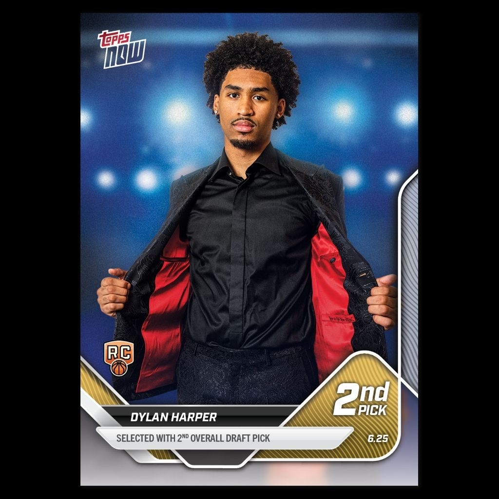 Dylan Harper - 2025 Topps NOW Basketball - การ์ด D2