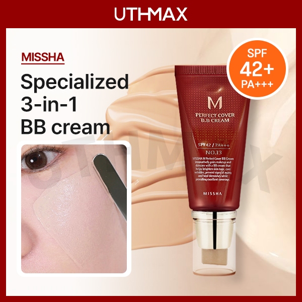 [Missha] Perfect Cover BB Cream 50ml (SPF 42 PA+++)