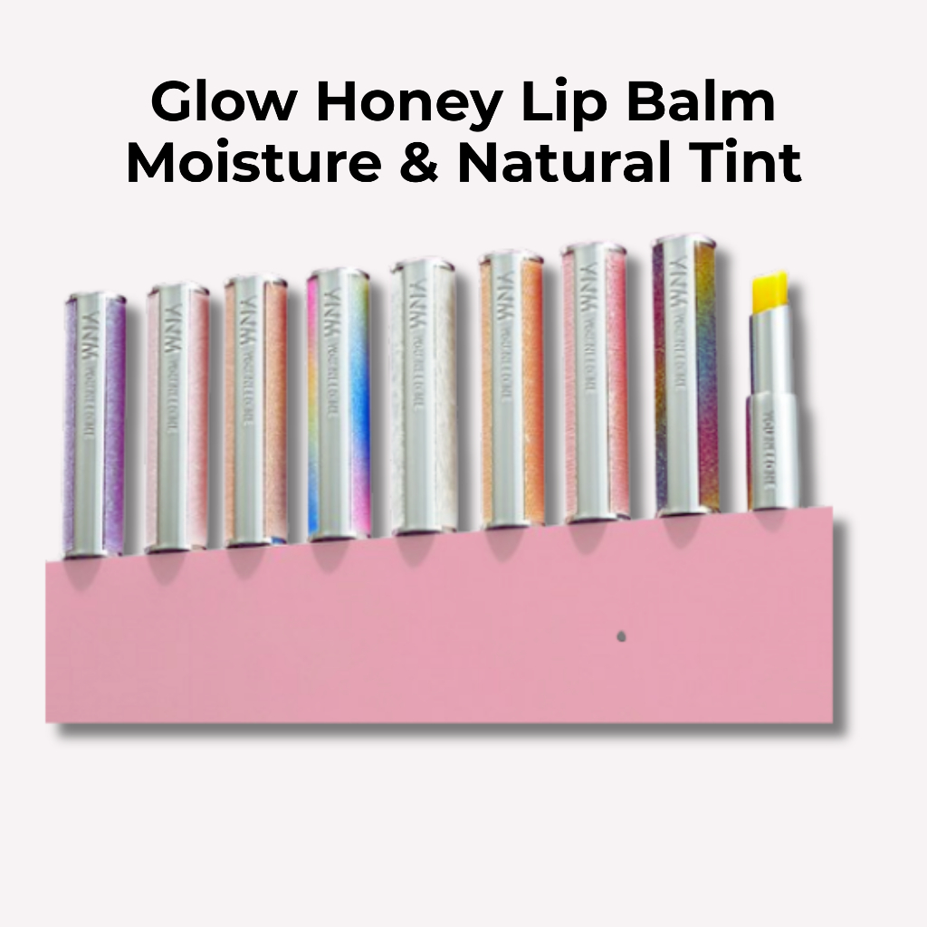 [YNM] Honey Lip Balm เปลี่ยนสี / ลิปบาล์มให้ความชุ่มชื้น / Glow Lip Care / 1 ชิ้นโดย K-Beauty