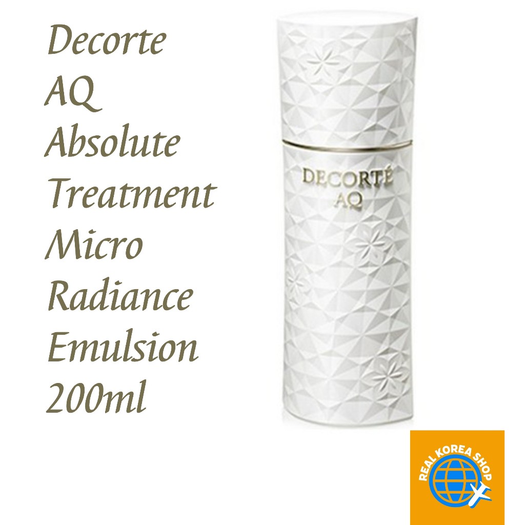 Decorte AQ Absolute Treatment Micro Radiance Emulsion 200ml
