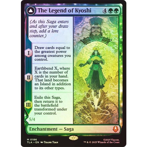 MTG Avatar: The Last Airbender - The Legend of Kyoshi // Avatar Kyoshi ฟอยล์