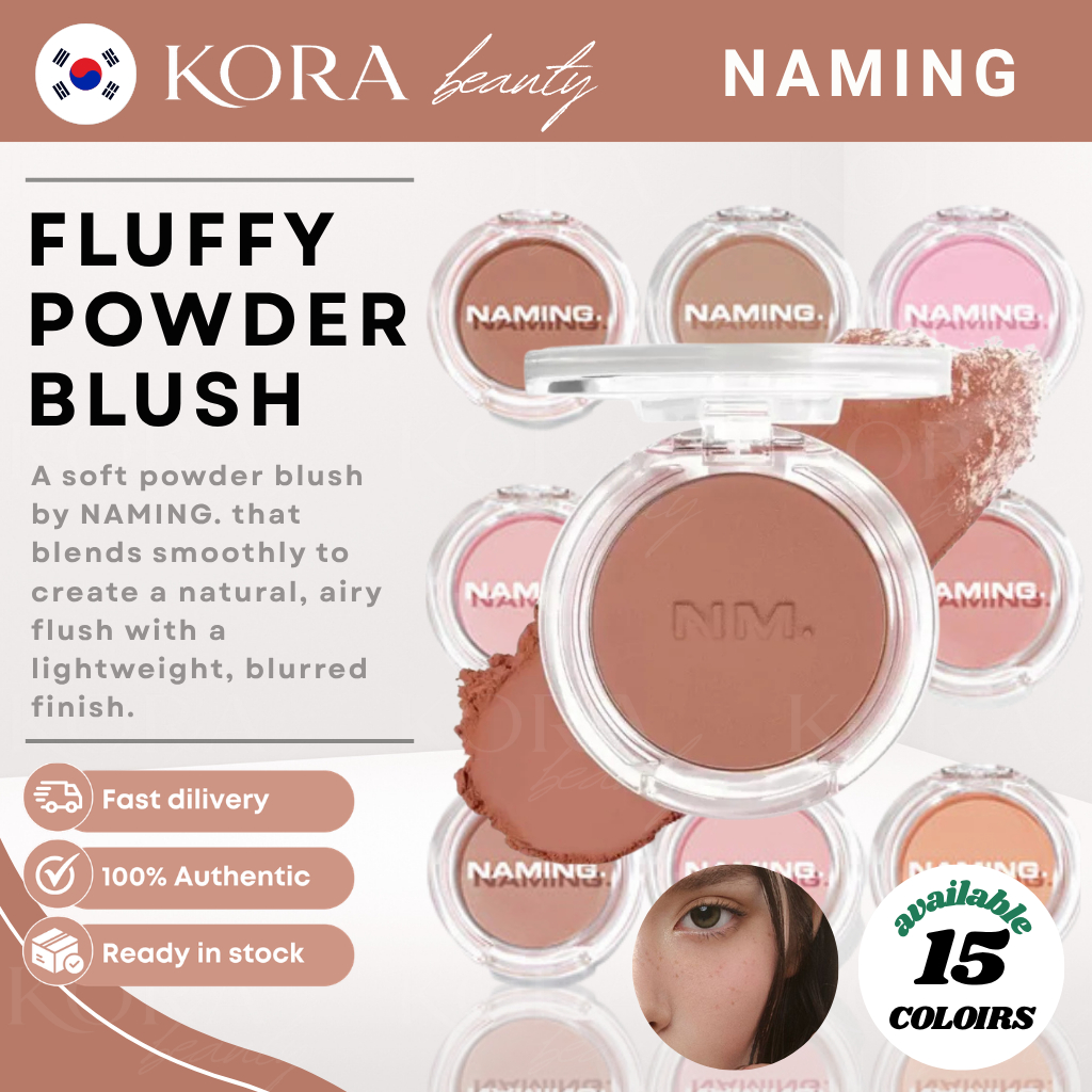 [NAMING] Fluffy Powder Blush 3.2 g