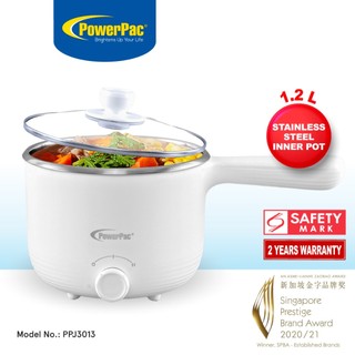 PowerPac Multi Cooker steamboat noodle cooker 1.2L (PPJ3013)