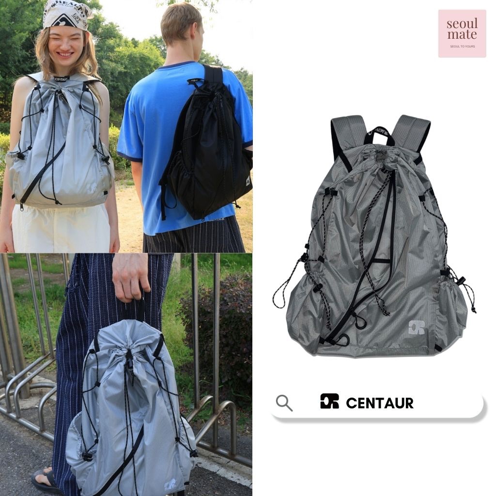 [จากเกาหลี ] CENTAUR Nylon String Easy Backpack