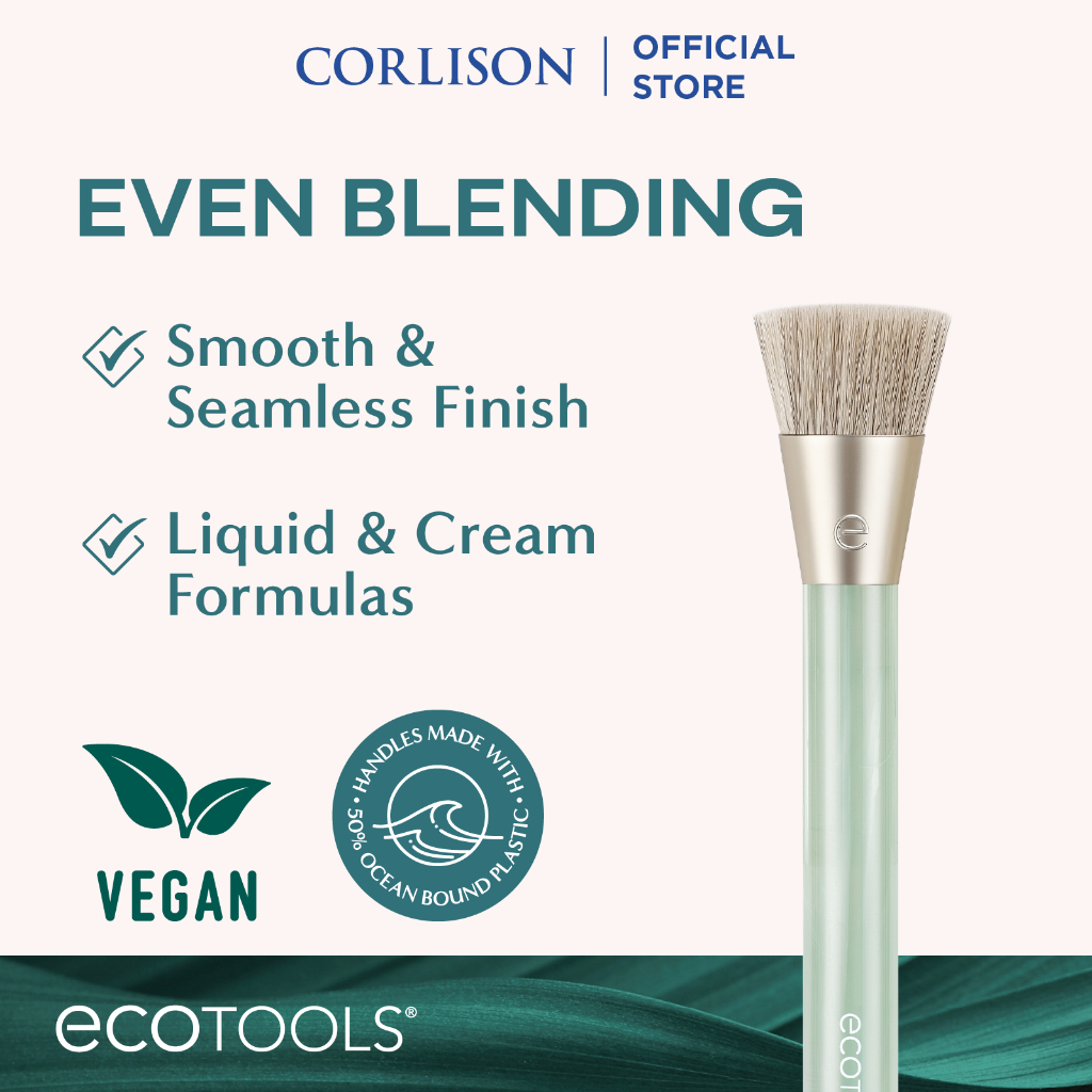 EcoTools Sea Gems แปรงผสมของเหลวและครีม