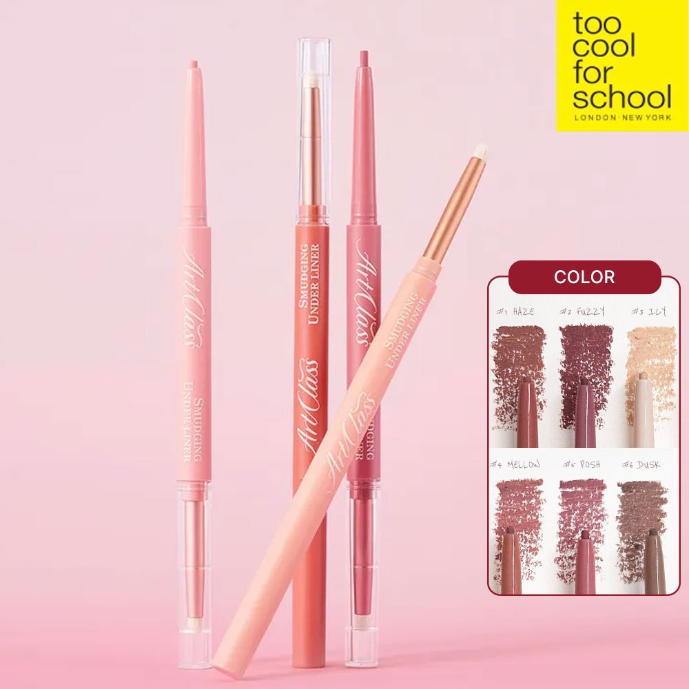 [TOO COOL FOR SCHOOL] Art Class Smudging Under Liner 0.12g (6 สี) อายไลเนอร์
