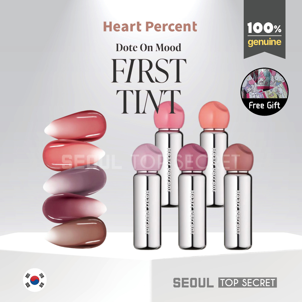 [Heart Percent] Dote On Mood First Tint 3.4ml 5 สี Dote On Mood Lip Pencil