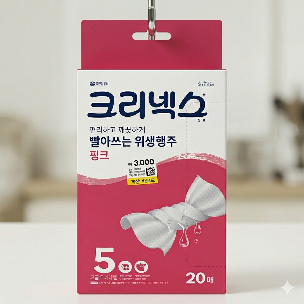 Kleenex Kitchen Cleaning Wipes l ผ้า 20 แผ่น | ผ้าทําความสะอาดแบบใช้ซ้ําได้ที่ทนทาน