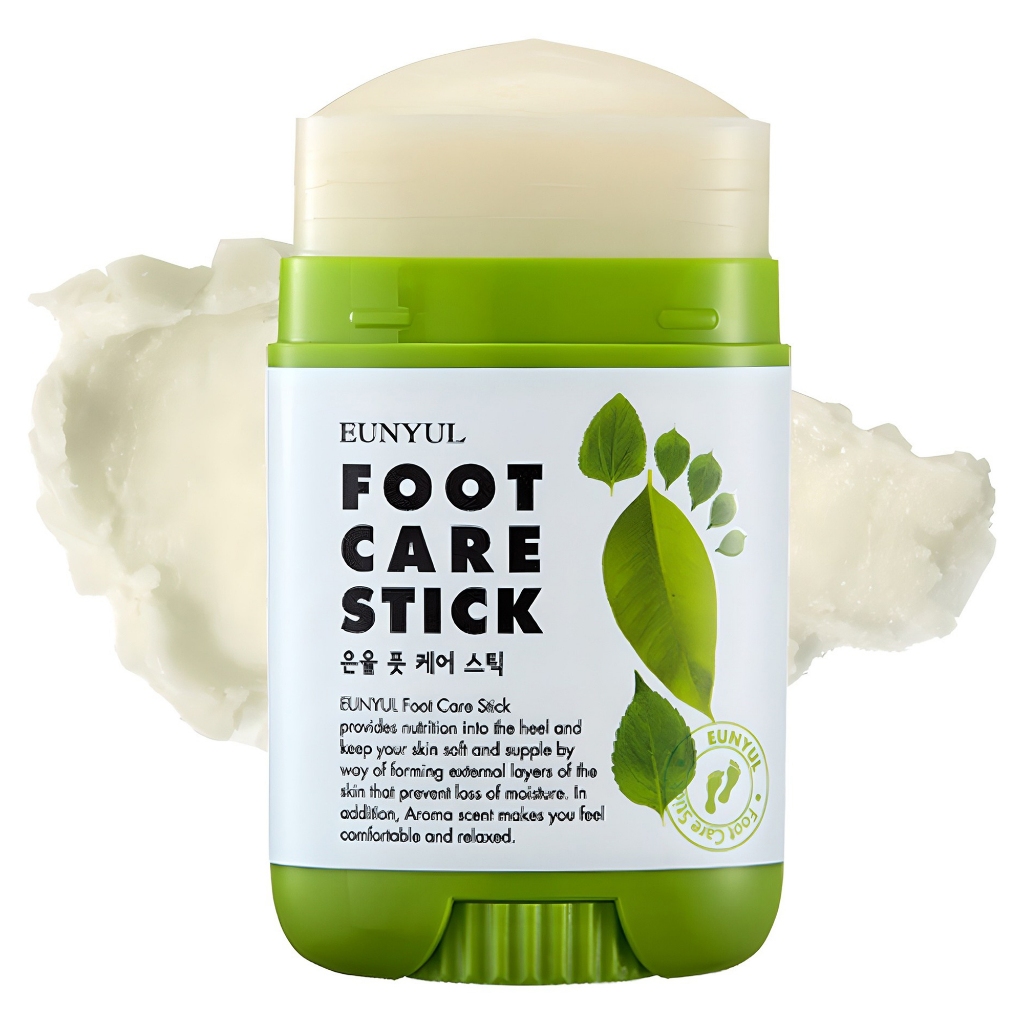 EUNYUL Foot Care Stick Moisturizing Heel Balm Smooth Foot Care Stick แห้ง Cracked Heel Care แบบพกพา 