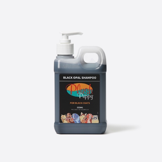 PlushPuppy Black Opal Shampoo 500ml Black Coat Toning