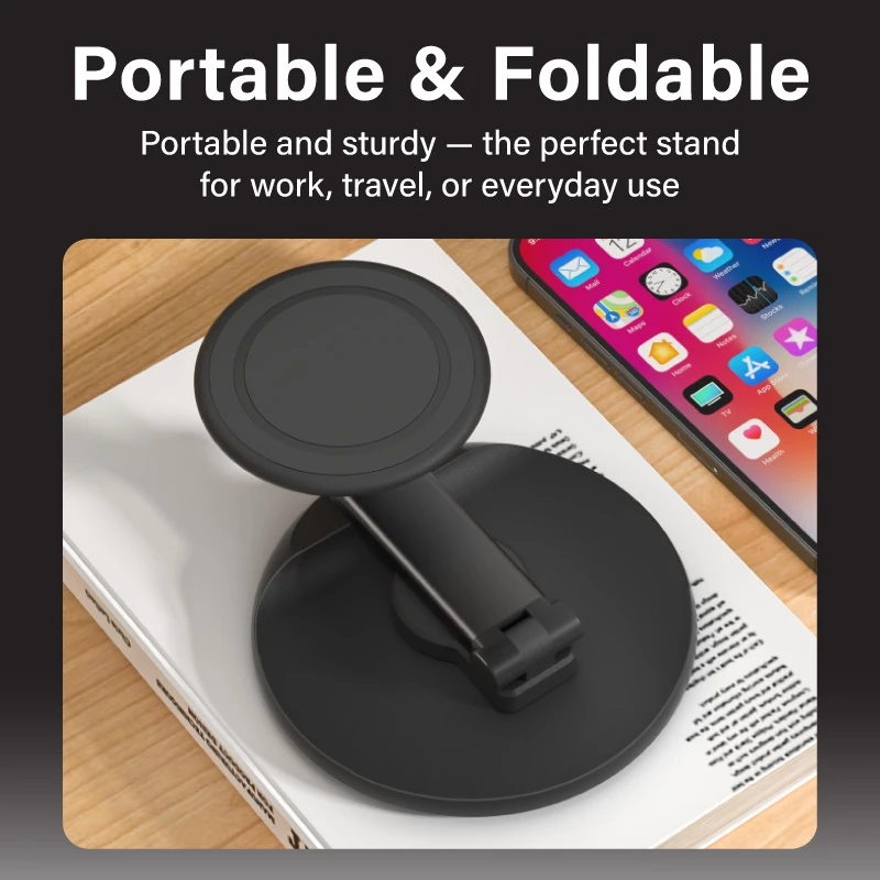 Gadget Mix Diginut DJ-26 Magnetic Adjustable Stand สีดํา thumbnail 4