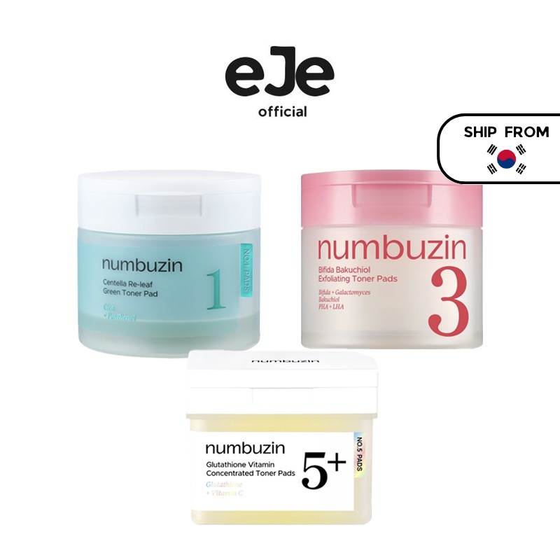 [numbuzin] Toner Pads (No.1/No.3/No.5)