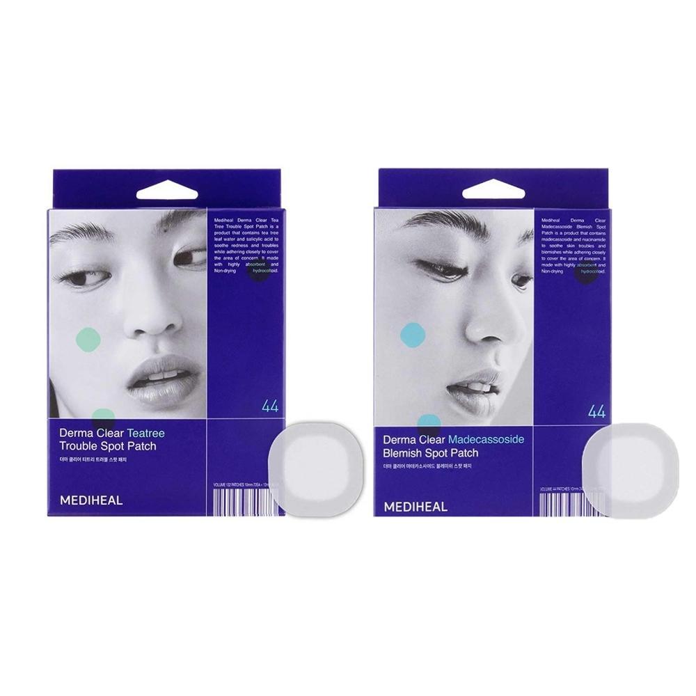 MEDIHEAL [ของแท้ 100% ]Medicheal Derma Clear Spot Patch (44 ชิ้น)  | ดูแลสิวที่มองไม่เห็น