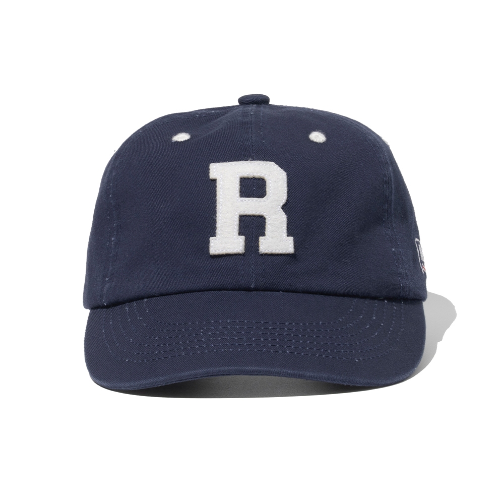 RENACTS Initial R Ball Cap สีกรมท่า สไตล์ Ivy League Heritage