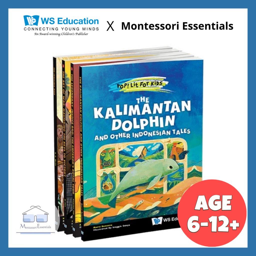 WS E - ยอดนิยม! Lit for Kids (ครบชุด 7) (4 เล่ม) หนังสือเด็กอายุ 6-12 Pop! Lit สําหรับเด็ก