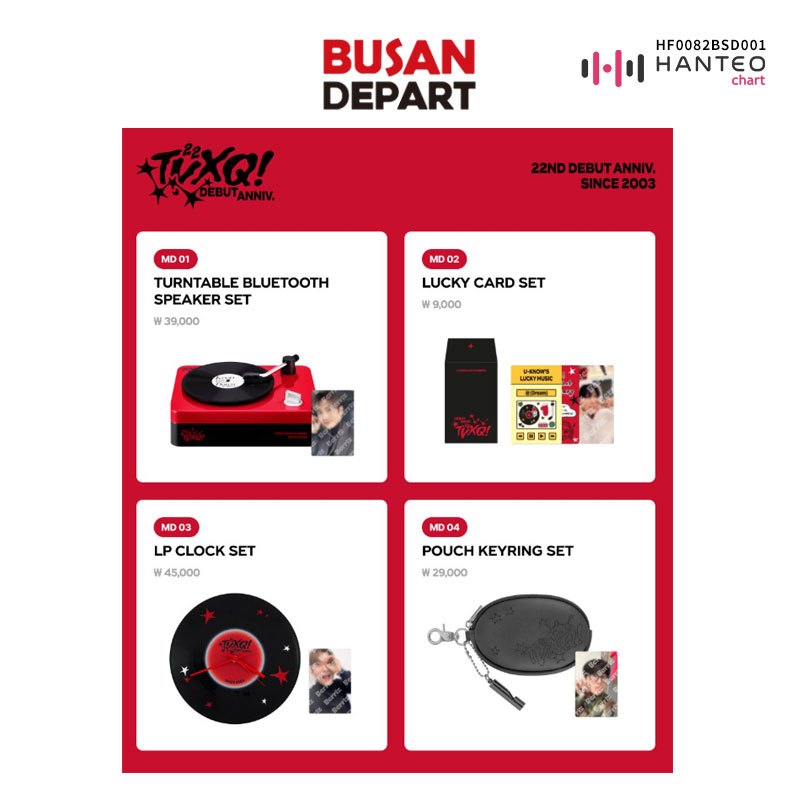 TVXQ! 22ND ANNIVERSARY OFFICIAL MD