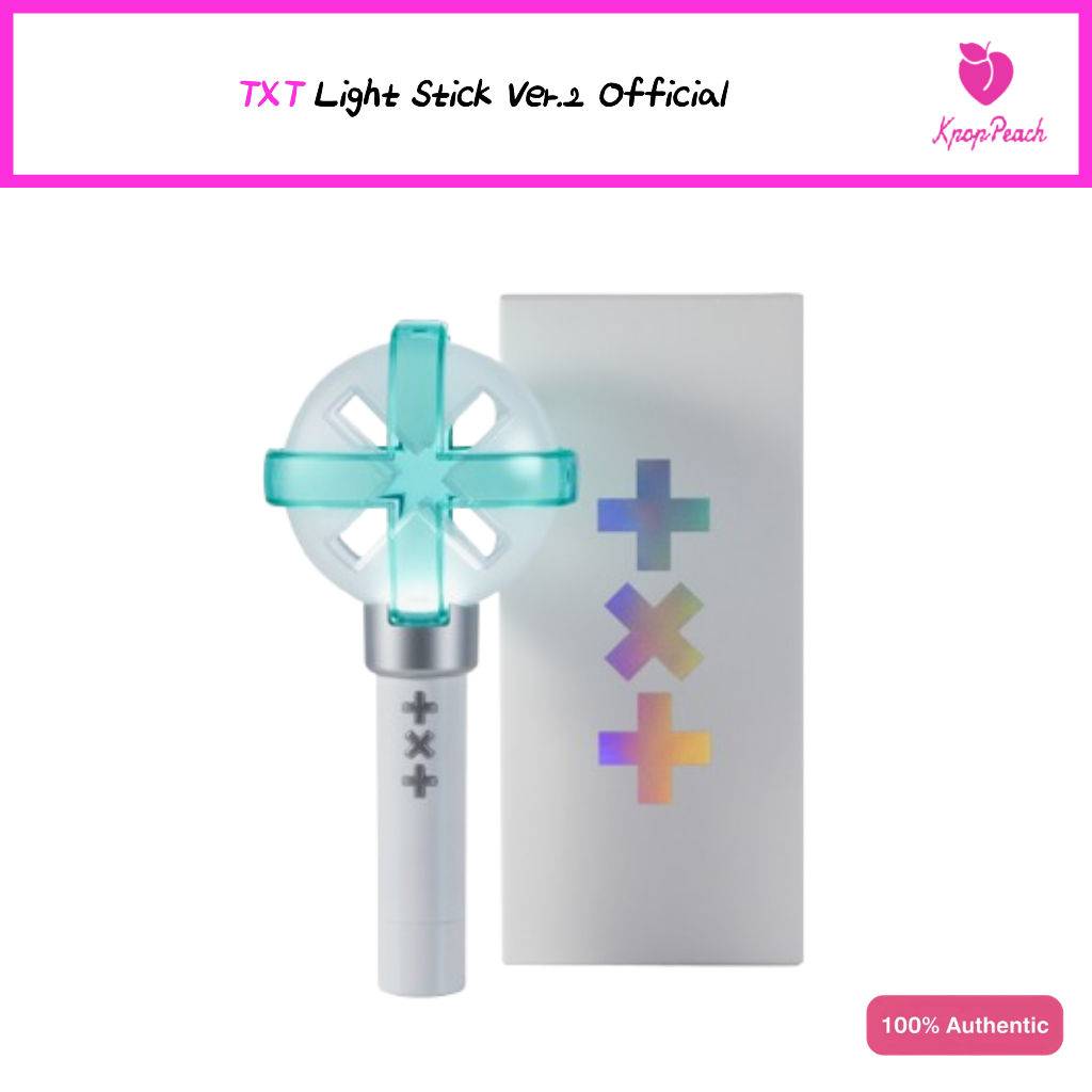 [พร้อมส่ง] แท่งไฟ TXT Lightstick Official Ver.2 ของแท้ - Kpop Light Stick