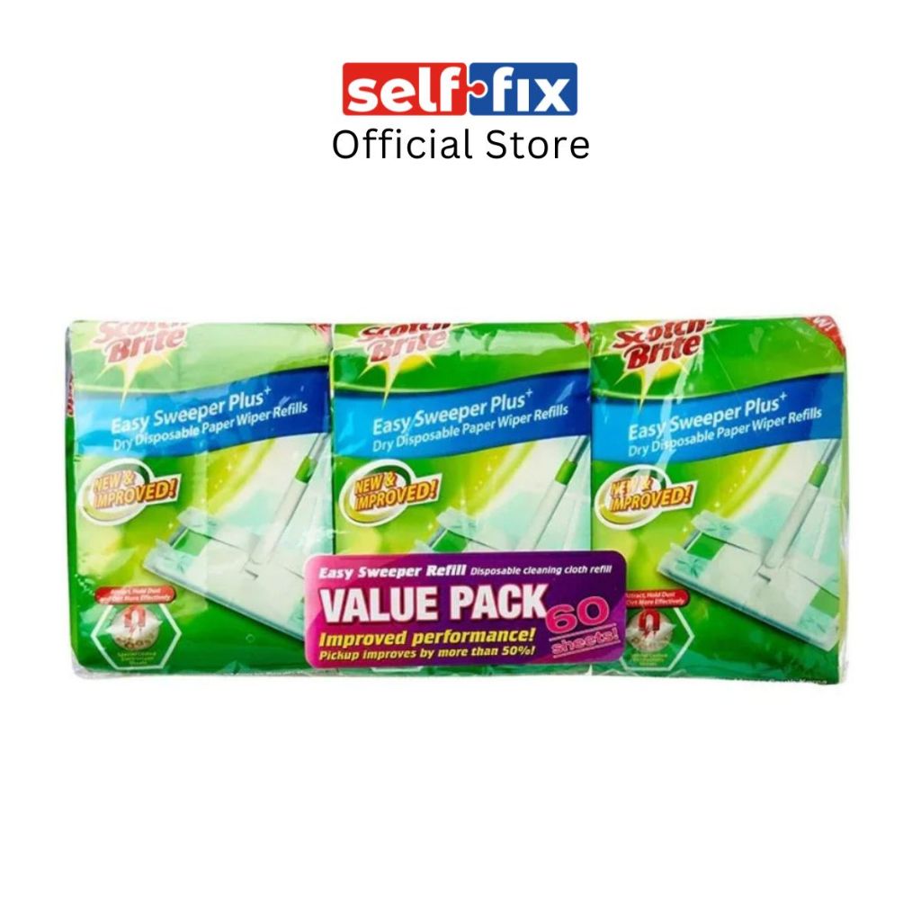 3M Easy sweeper Dry รีฟิล 3X20s VP