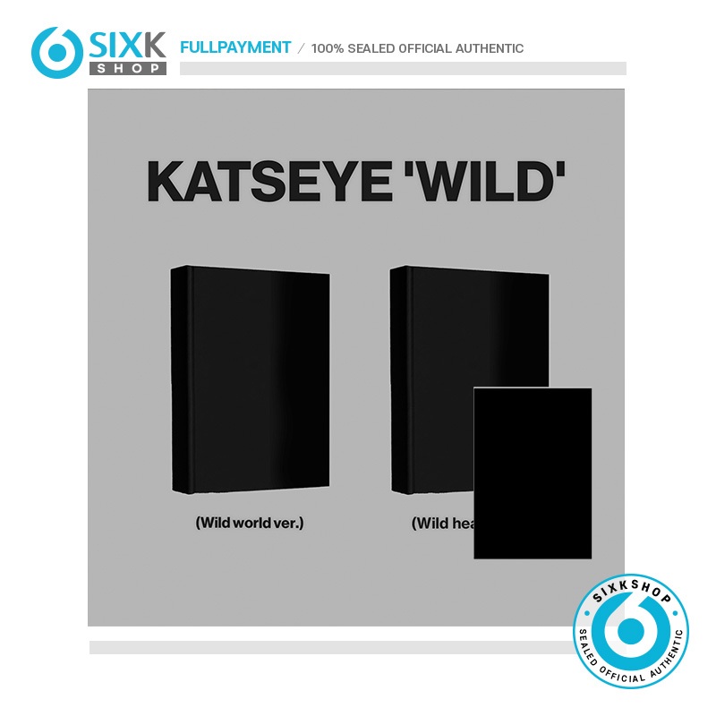 SIXKSHOP✨KATSEYE 3rd EP Official Album WILD