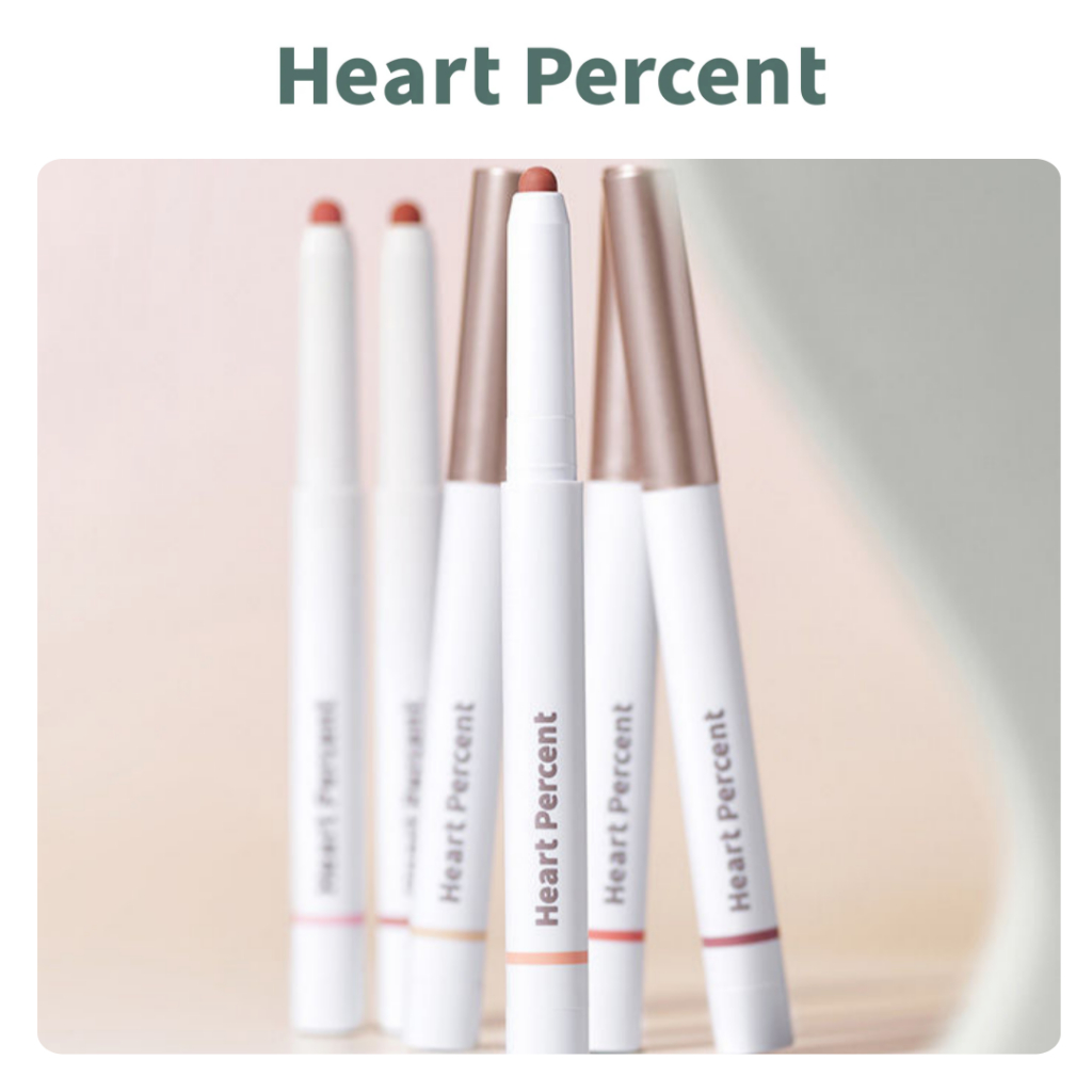 [HEART PERCENT] Dot On Mood Lip Pencil 0.8g