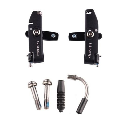 Winzip V-Brake Set พร้อมผ้าเบรค 58mm โครงจักรยานเบรค