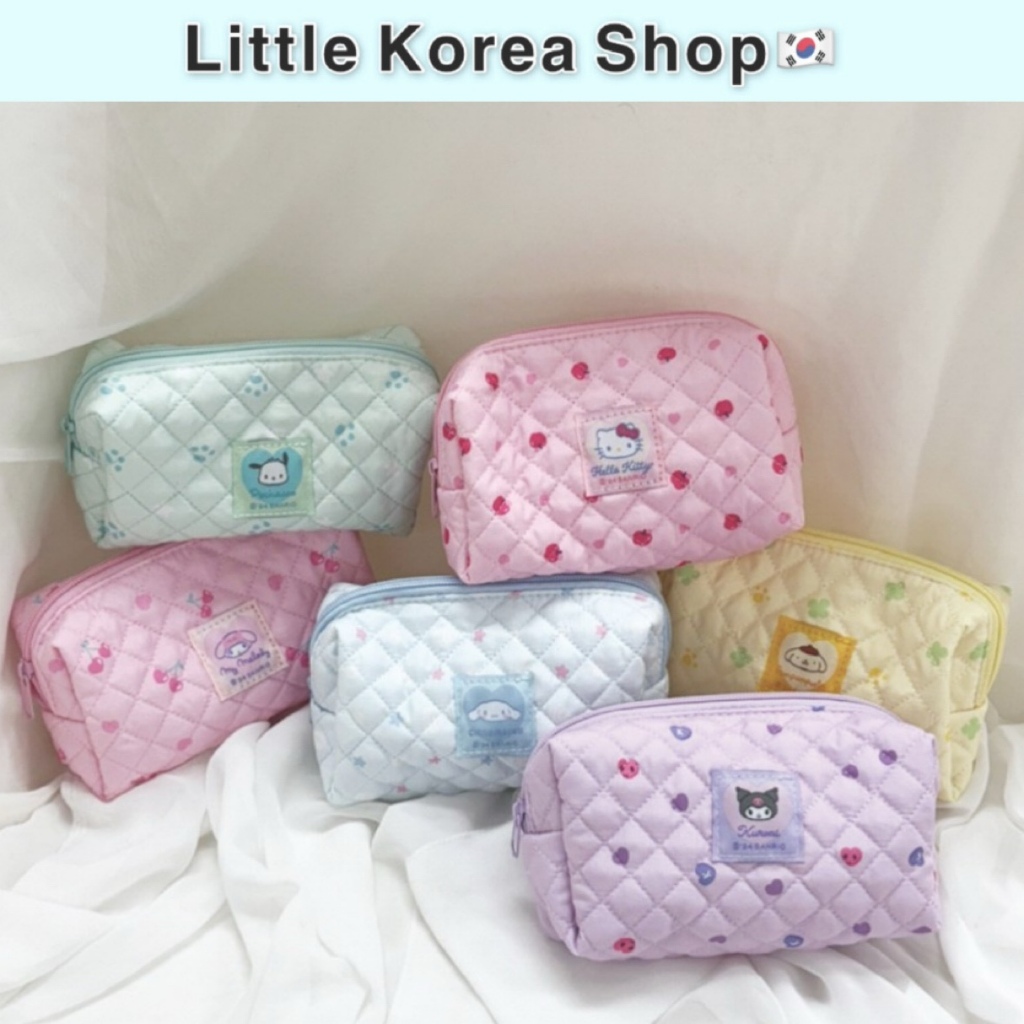 [Sanrio] Mini Pouch/Makeup Pouch/Makeup Pouch (1696cm)/สําหรับองค์กรกระเป๋าและการเดินทาง