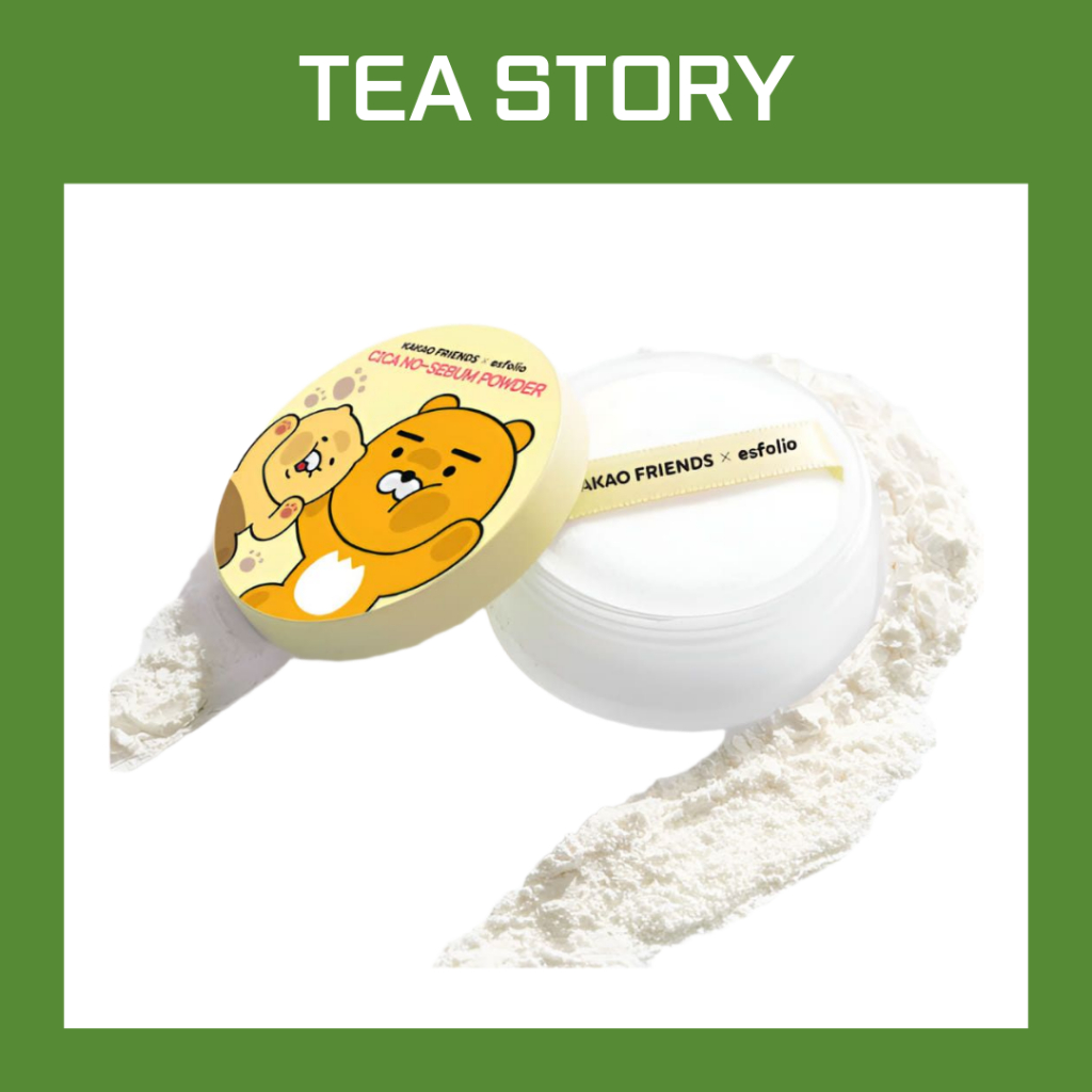 [ESFOLIO] Kakao Friends Look At Me Cica No-Sebum Powder 5g