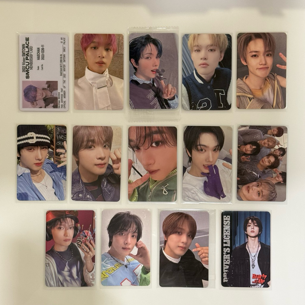 (พร้อมส่ง) การ์ด nct แฮชาน เฉินเล่อ จีซอง haechan chenle jisung🐻🐬🐹 nctdream unit