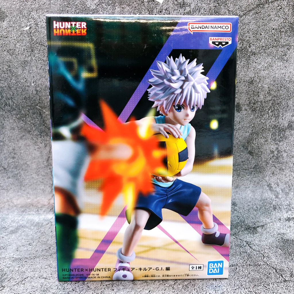 ญี่ปุ่นนําเข้าอะนิเมะ HUNTER X HUNTER Greed Island Arc Killua รูป BANPRESTO