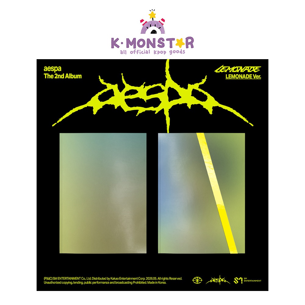 [POB] aespa - LEMONADE / The 2nd Album (LEMONADE Ver.) RANDOM