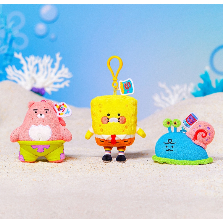 [SpongeBob x Kakao Friends] พวงกุญแจตุ๊กตา